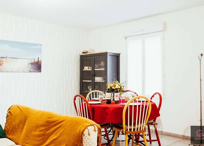 Centre Duplex Avec Terrasse 6 Personnes Apartamento Biscarrosse