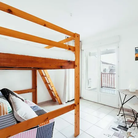 Centre Duplex Avec Terrasse 6 Personnes Бискаррос
